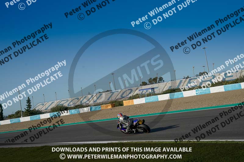 25 to 27th november 2017;Jerez;event digital images;motorbikes;no limits;peter wileman photography;trackday;trackday digital images